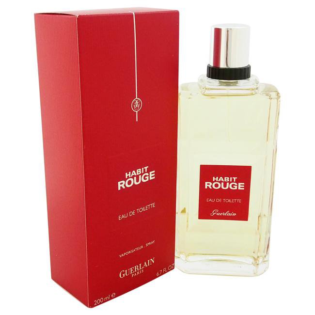 Guerlain Habit Rouge Eau de Cologne for Men - Classic Fragrance for Daily Wear, Office & Special Occasions