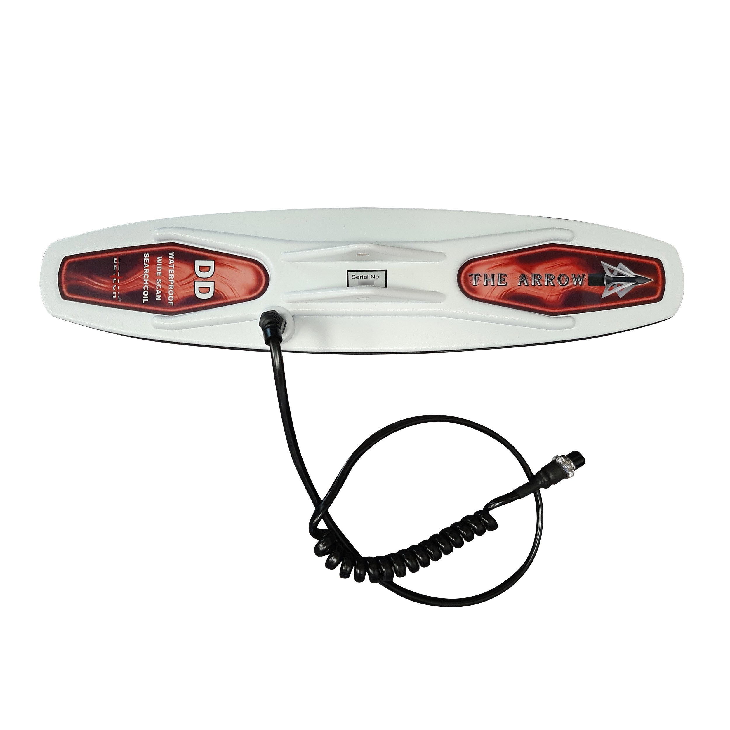 Detech Arrow 18 x 4 Widescan DD Waterproof All Terrain Search Coil for Minelab E-TRAC, Safari, Explorer Metal Detectors - Perfect for Beach Hunting, Gold Prospecting & Relic Recovery