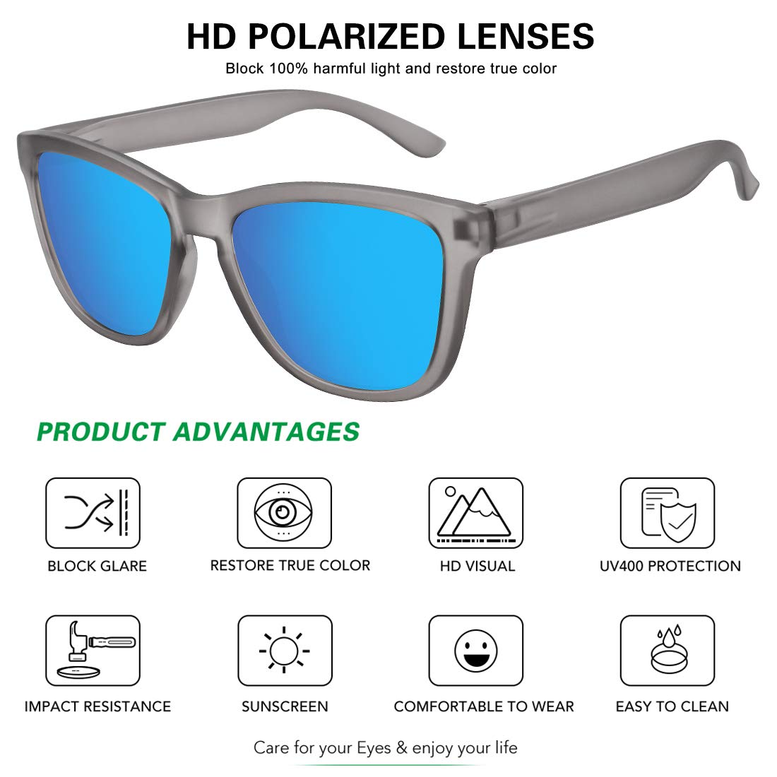MEETSUN Polarized Sunglasses for Women & Men - Trendy Classic Retro Designer Style UV Protection - Perfect for Driving, Beach, Outdoor Sports & Fashion Accessories