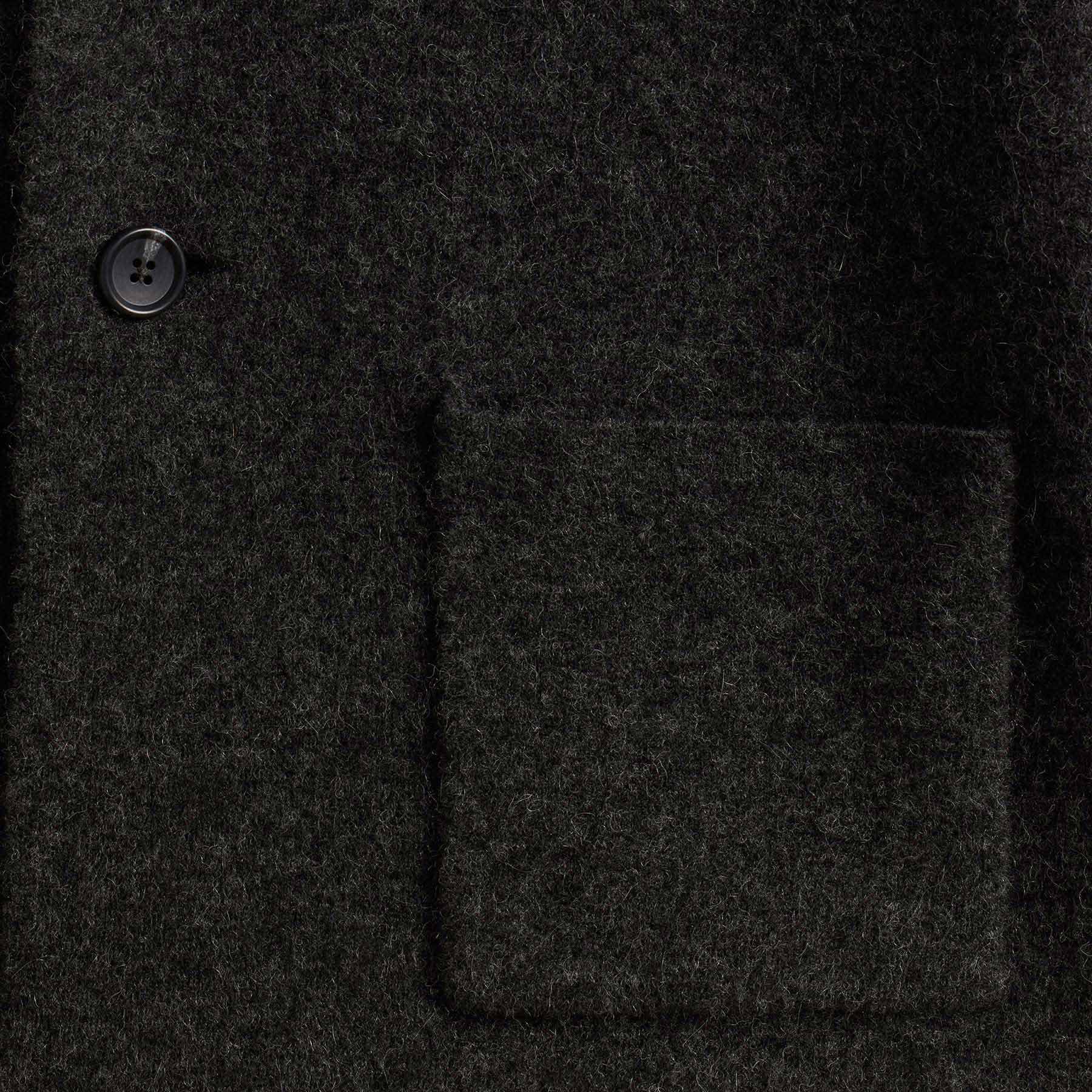 Women's Stylish Knit Blazer Sweater - Anthracite Gray for Office Wear, Business Casual & Fall Outfits