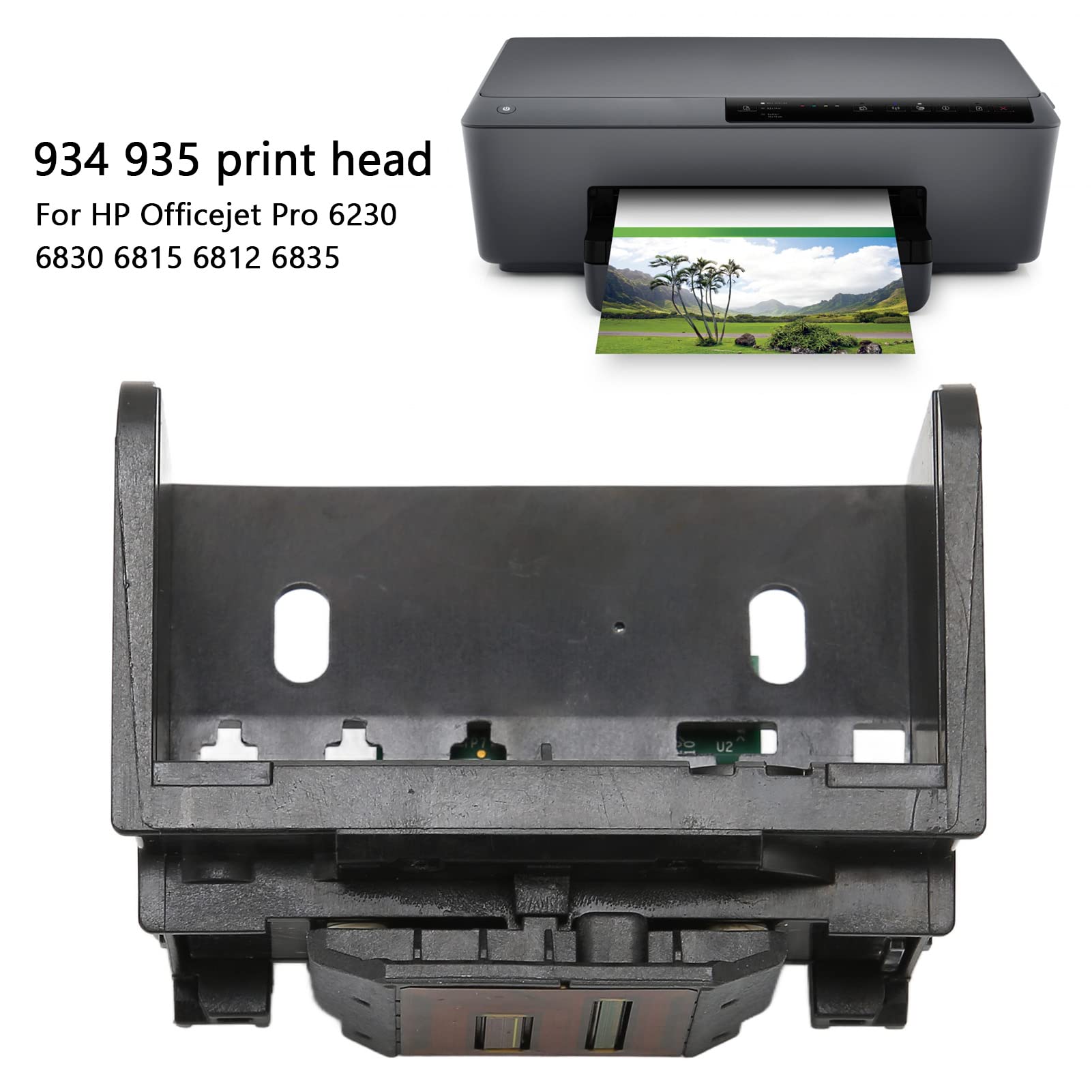 HP 934 935 ABS Printer Printhead Replacement - Compatible with HP Pro 6230 6830 6815 6812 6835 Printers - Easy Installation - Perfect for Office & Home Printing Needs