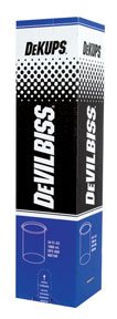 DeVilbiss DEV-DPC600 Disposable Cups and Lids - 34 Fl Oz (1000 mL) - Pack of 32 - Perfect for Medical Aerosol Therapy and Home Healthcare Use