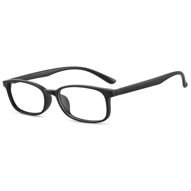 Bclear Unisex Small Full Rim Rectangle Plastic Eyeglasses 1058 - Lightweight & Durable Frames for Men & Women - Perfect for Reading, Work & Everyday Use