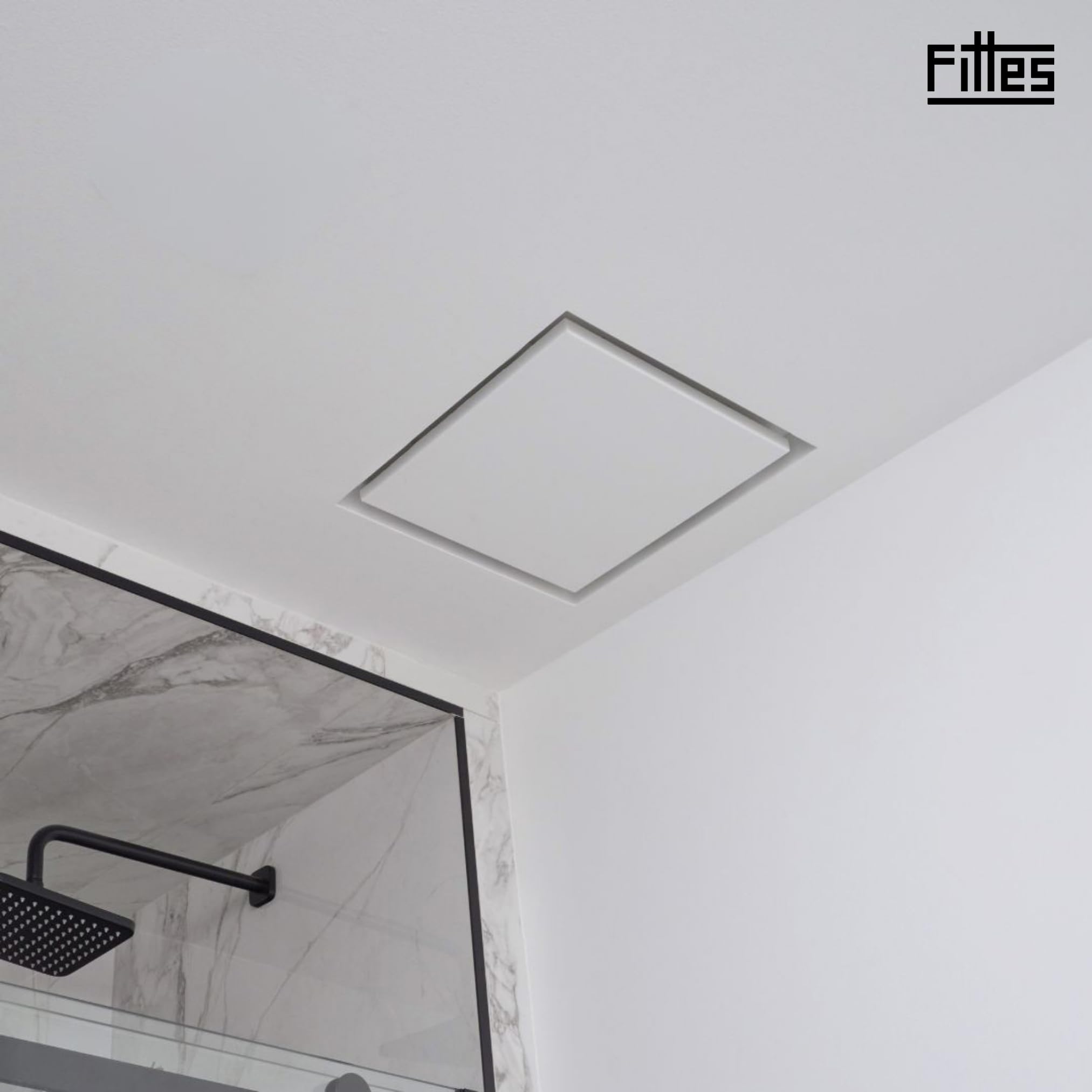 Aria Drywall Pro X - High Performance Exhaust Fan Cover & Air Return Vent for Home & Office HVAC Systems - Perfect for Bathrooms, Kitchens, and Basements