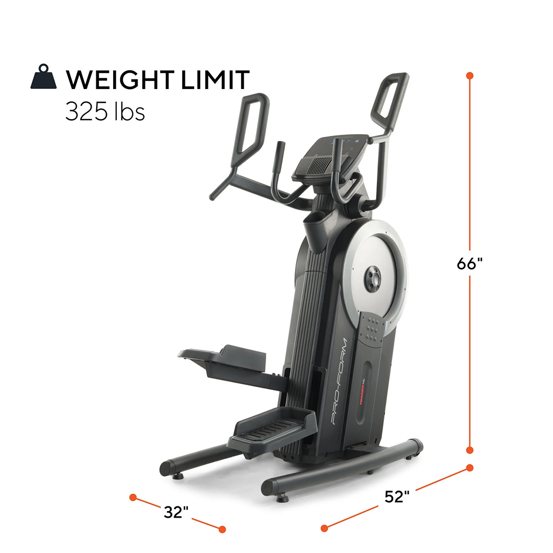 ProForm Trainer HL HIIT Exercise Bike (PFEL07525C) - High-Intensity Cardio Workout for Home Gym & Indoor Cycling Training