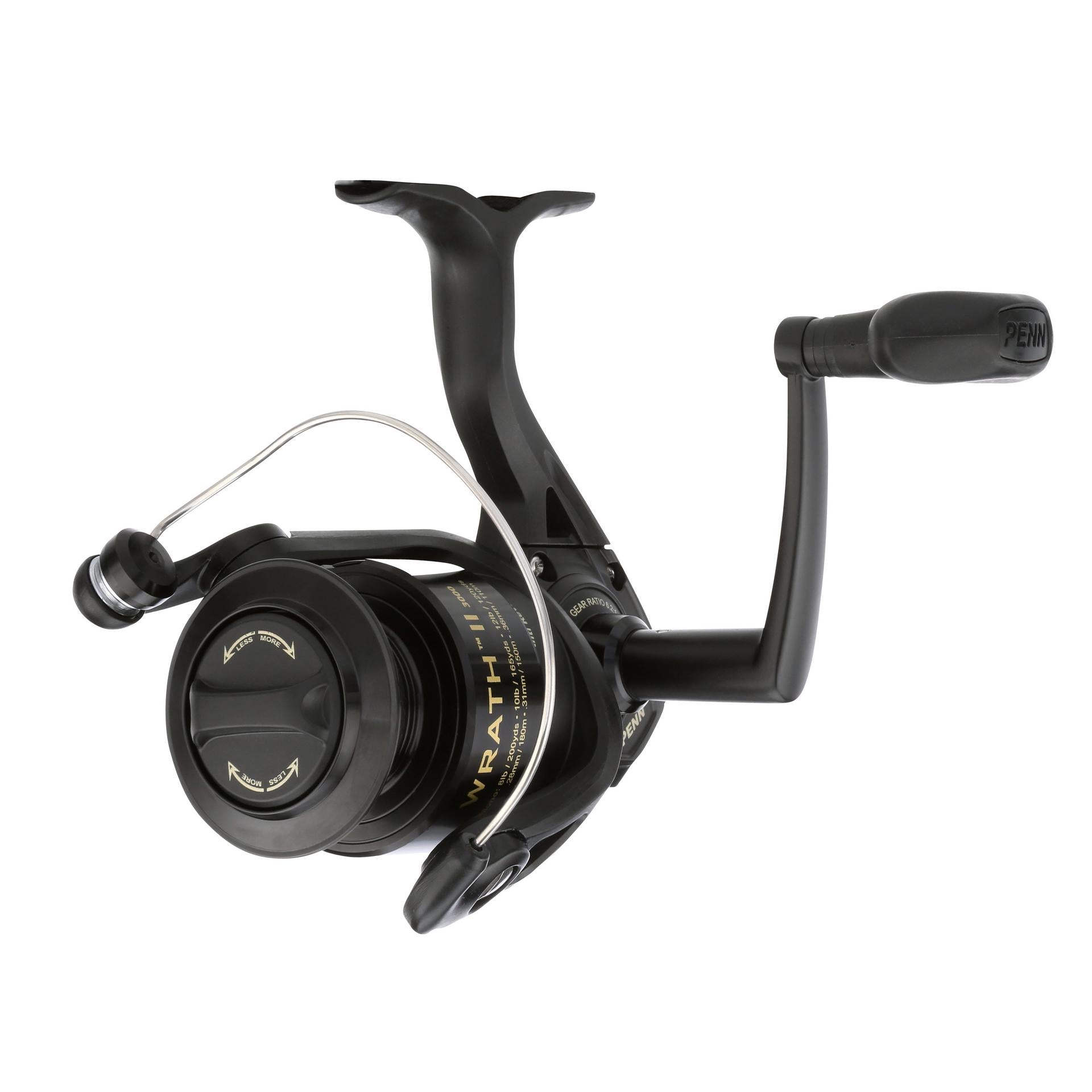 Wrath® II Spinning Reel - High Performance Saltwater Fishing Reel with Smooth Drag System | Perfect for Offshore, Surf, and Pier Fishing