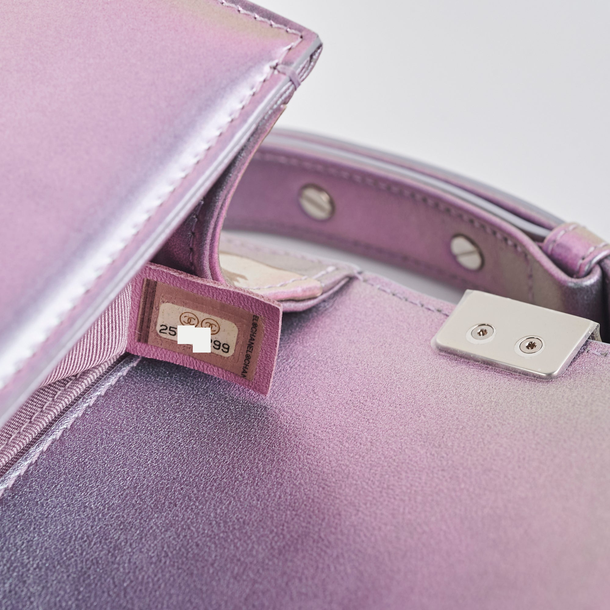 Chanel Small Boy Bag in PVC Mermaid Design - Stylish Crossbody Purse for Women, Perfect for Parties, Dates & Everyday Use