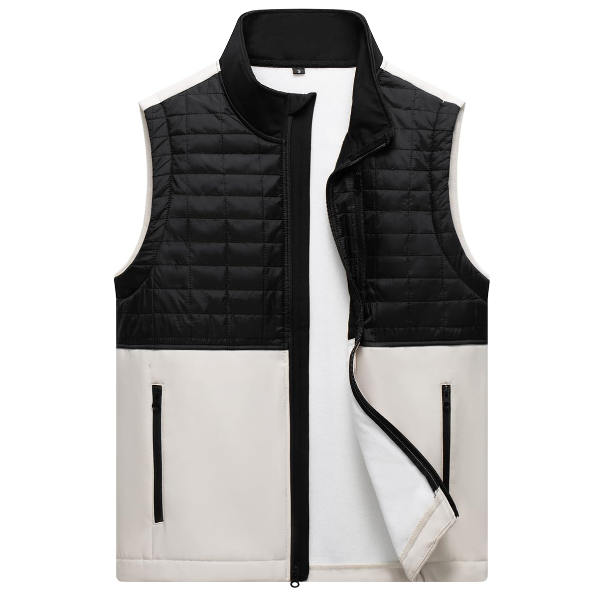 Men's Lightweight Softshell Vest - Windproof Puffer Sleeveless Jacket for Golf, Running & Outdoor Activities | Breathable & Comfortable for Hiking, Travel & Casual Wear