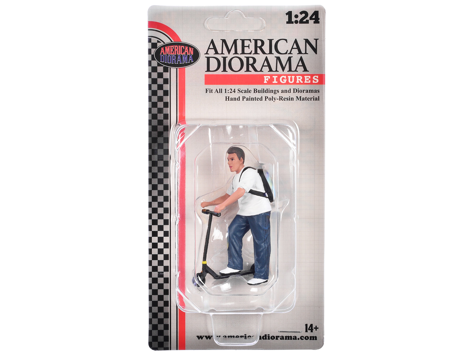 American Diorama 1/24 Scale Model Figure24 Series 2 Figure 1 - Highly Detailed Collectible Miniature for Car Model Displays, Diorama Scenes & Scale Model Projects
