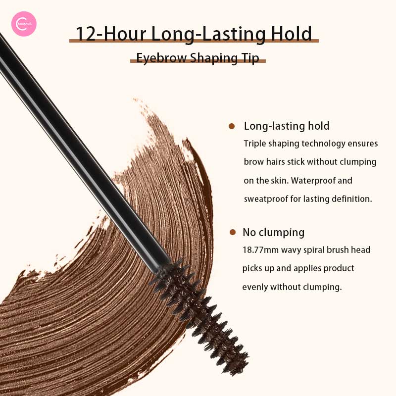 Little Ondine Dual Ended Waterproof Eyebrow Pencil - Long Lasting, Smudge Proof - Perfect for Daily Makeup & Special Occasions