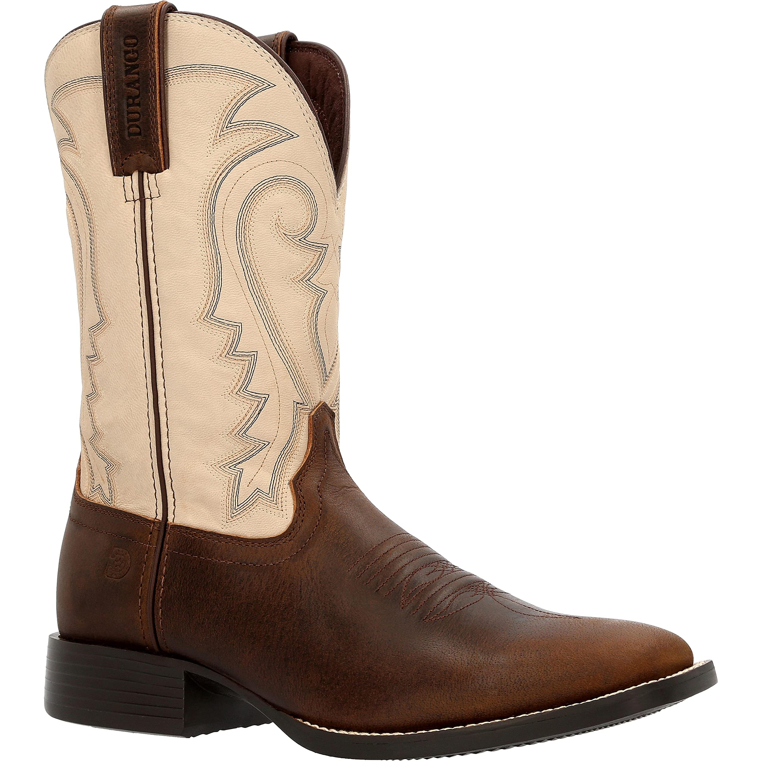 Durango Men's Westward Western Boot - Genuine Leather Cowboy Boots for Men, Comfortable Riding & Work Boots - Perfect for Rodeo, Ranch Work & Country Style Fashion