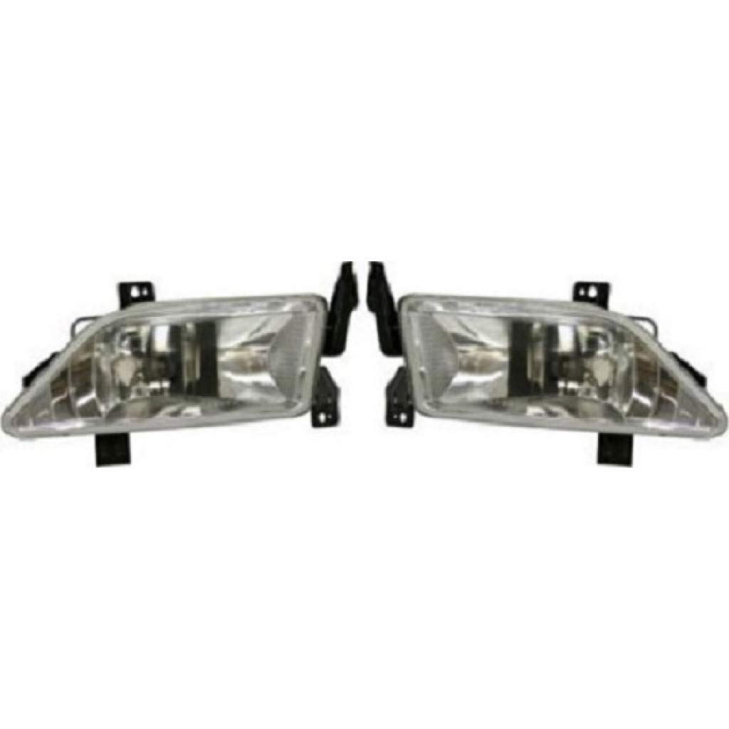 2006-2008 Honda Pilot Fog Lights Pair - Driver & Passenger Side Assembly (HO2592114 HO2593114 | 33951-S9V-A11 33901-S9V-A11) - Perfect for Night Driving & Enhanced Visibility in Bad Weather