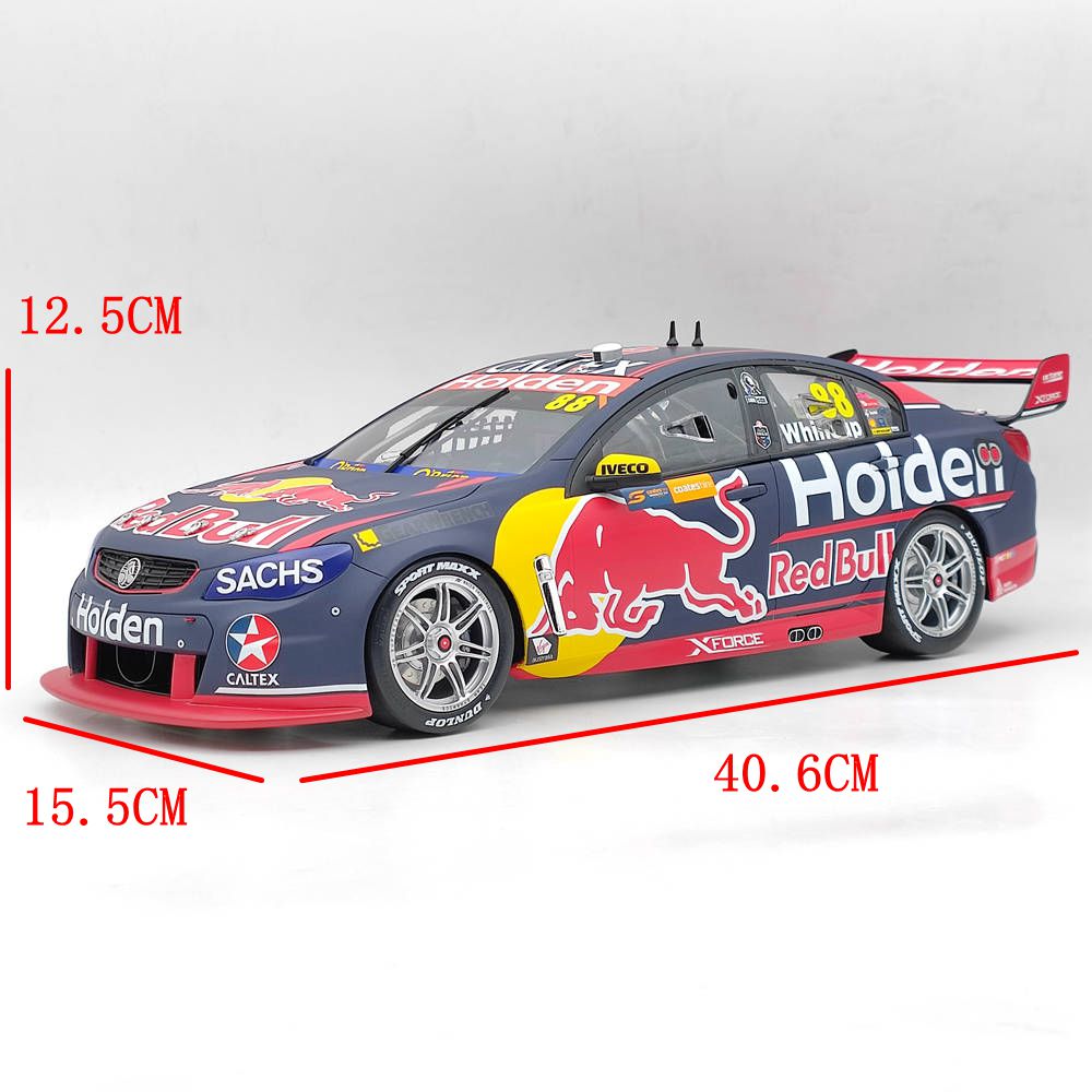 1/12 Scale Holden VF Commodore V8 Supercar 2017 Championship Winner - Detailed Resin Model Car - Collectible Diecast Toy Gift for Car Enthusiasts - Perfect for Display, Racing Fans Collections & Birthday Presents