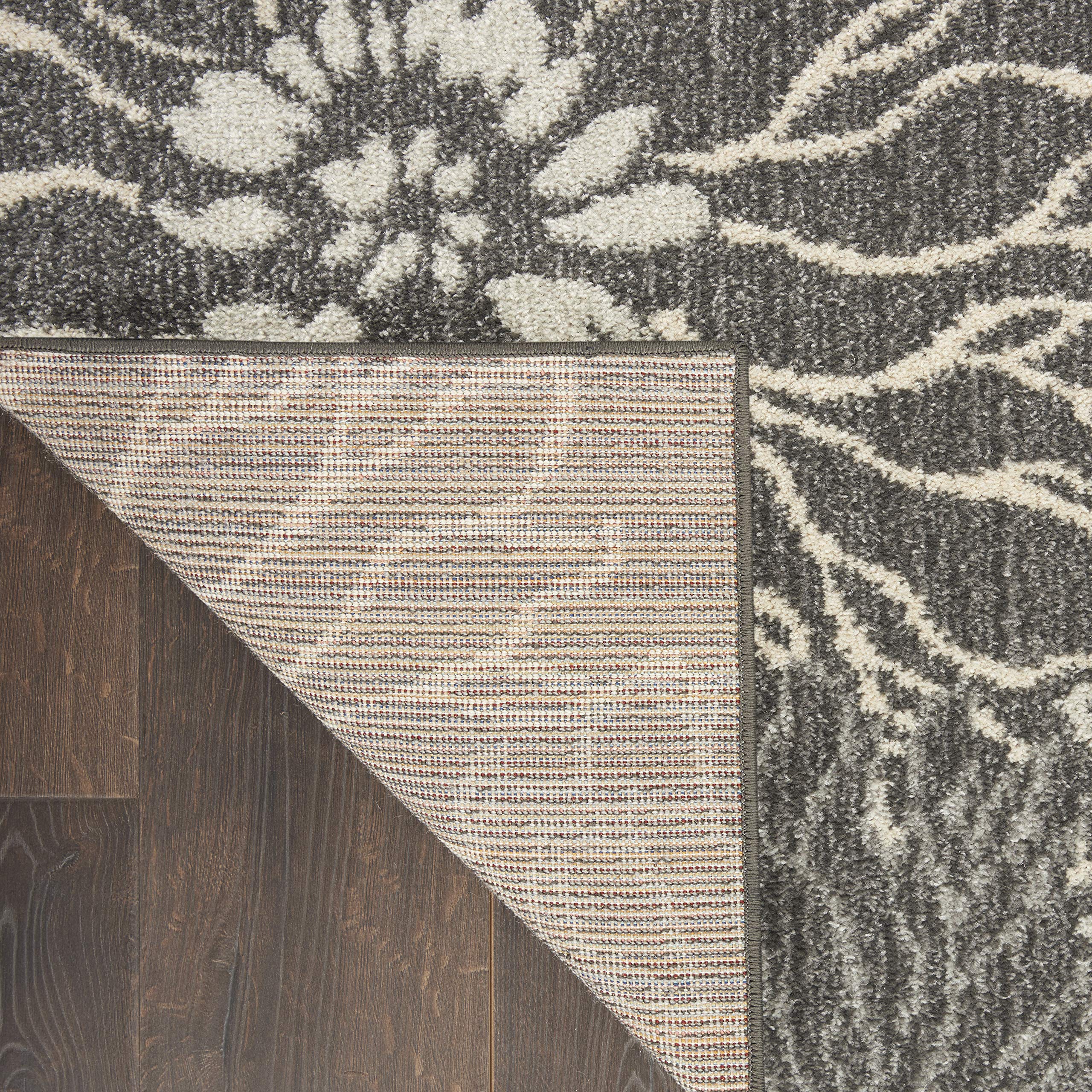 Nourison Passion Charcoal/Blue 6'7