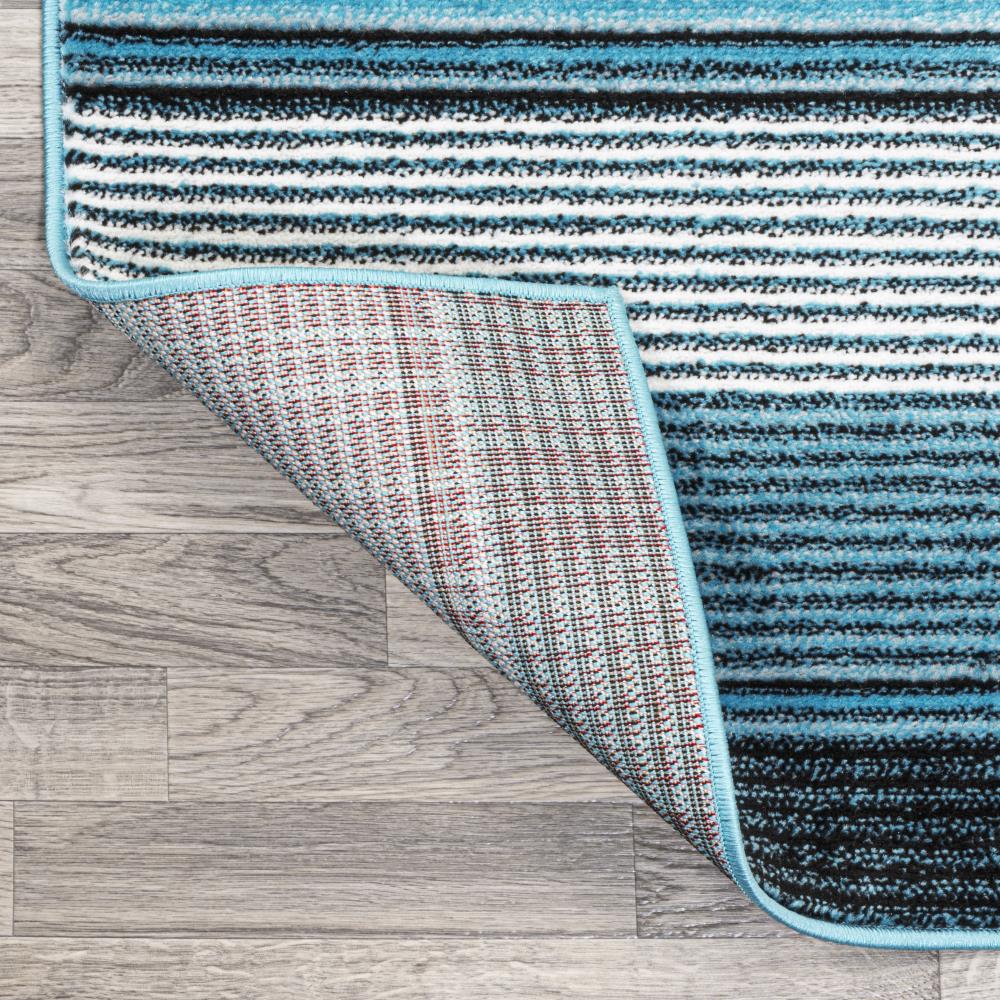 Transform Your Space with the Stylish Duxbury Gradient Ticking Striped Area Rug