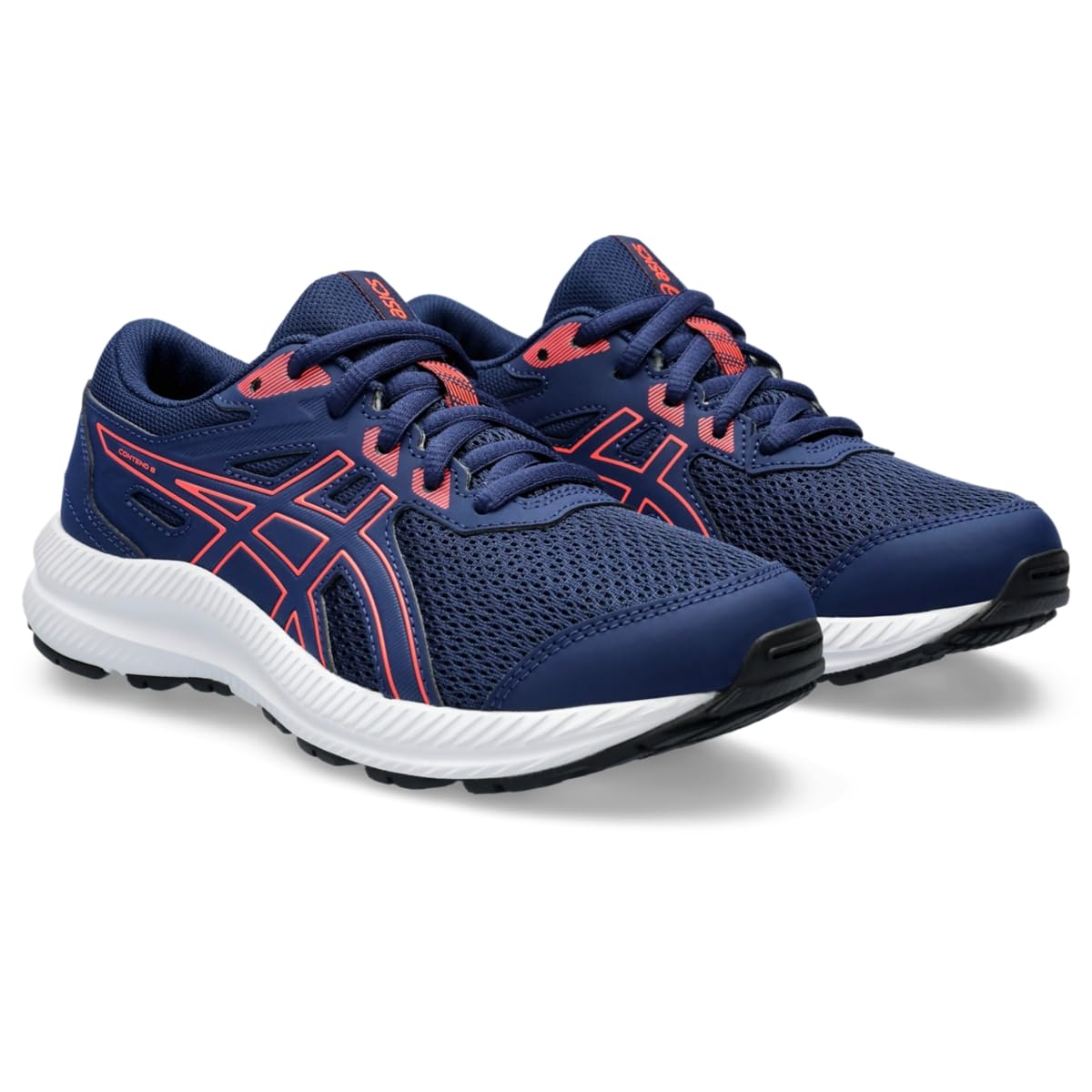 ASICS Kid's Contend 8 Grade School Running Shoes - Lightweight Athletic Sneakers for Boys & Girls - Perfect for School, Sports & Daily Activities