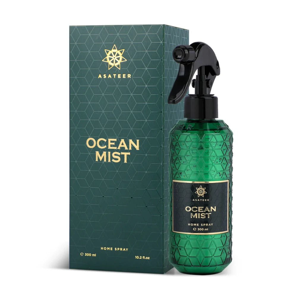 Ocean Mist Home Spray 300ml - Natural Air Freshener for Living Room, Bedroom & Bathroom | Refreshing Scent for Home & Office