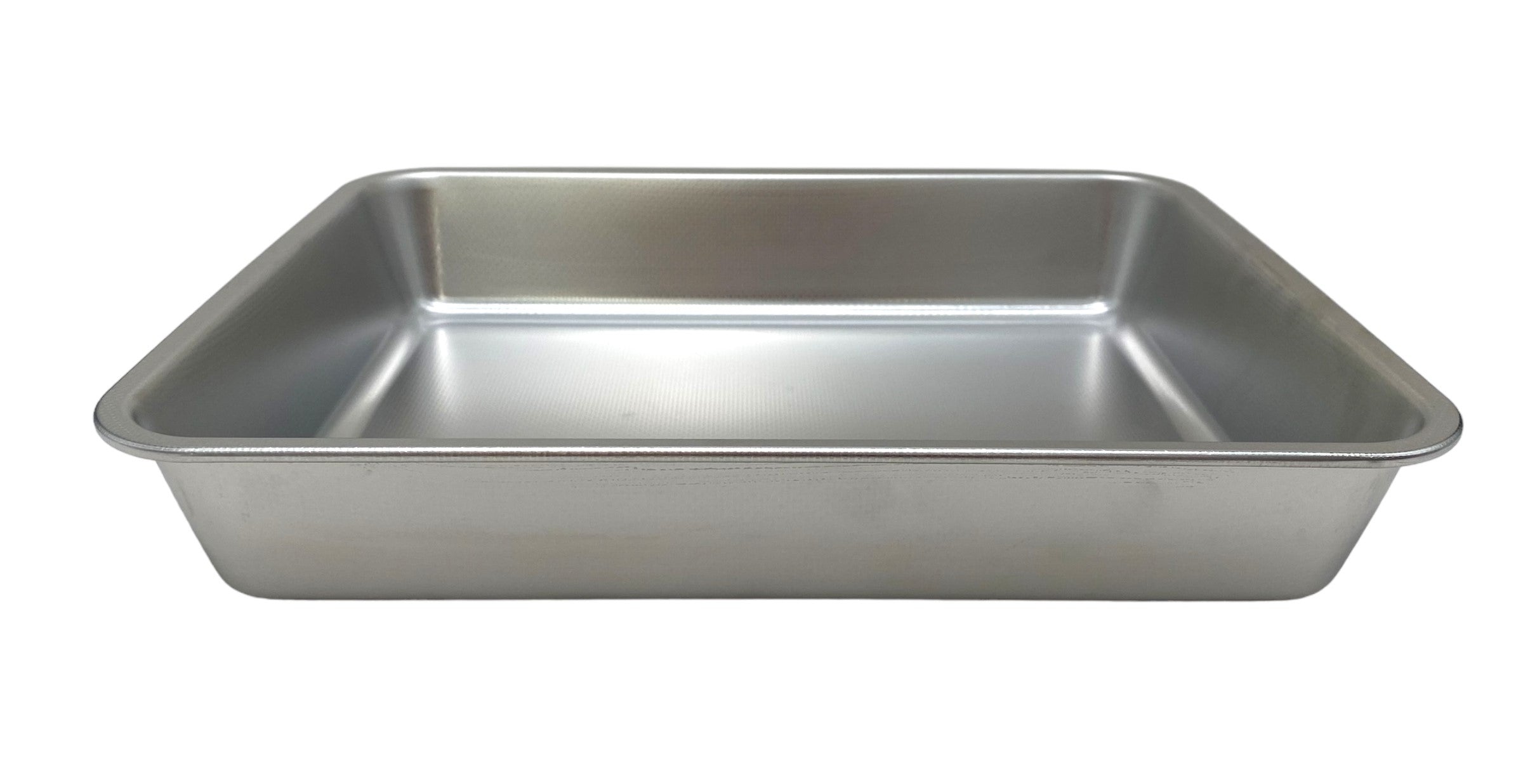 Stainless Steel 11.75x9.25x2 Inch Rectangular Baking Pan - Perfect for Cakes, Brownies, Lasagna & Sheet Pan Meals - Commercial & Home Kitchen Use