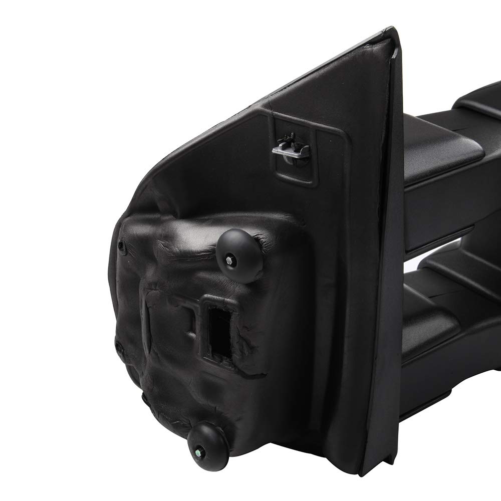 Aintier Towing Mirrors for 2015-2017 Ford F150 Truck - Power Adjustable Heated Side Mirrors with Turn Signal & Puddle Light, Chrome Housing & Conversion Plug (Left & Right) - Perfect for Towing, Off-Roading & Night Driving