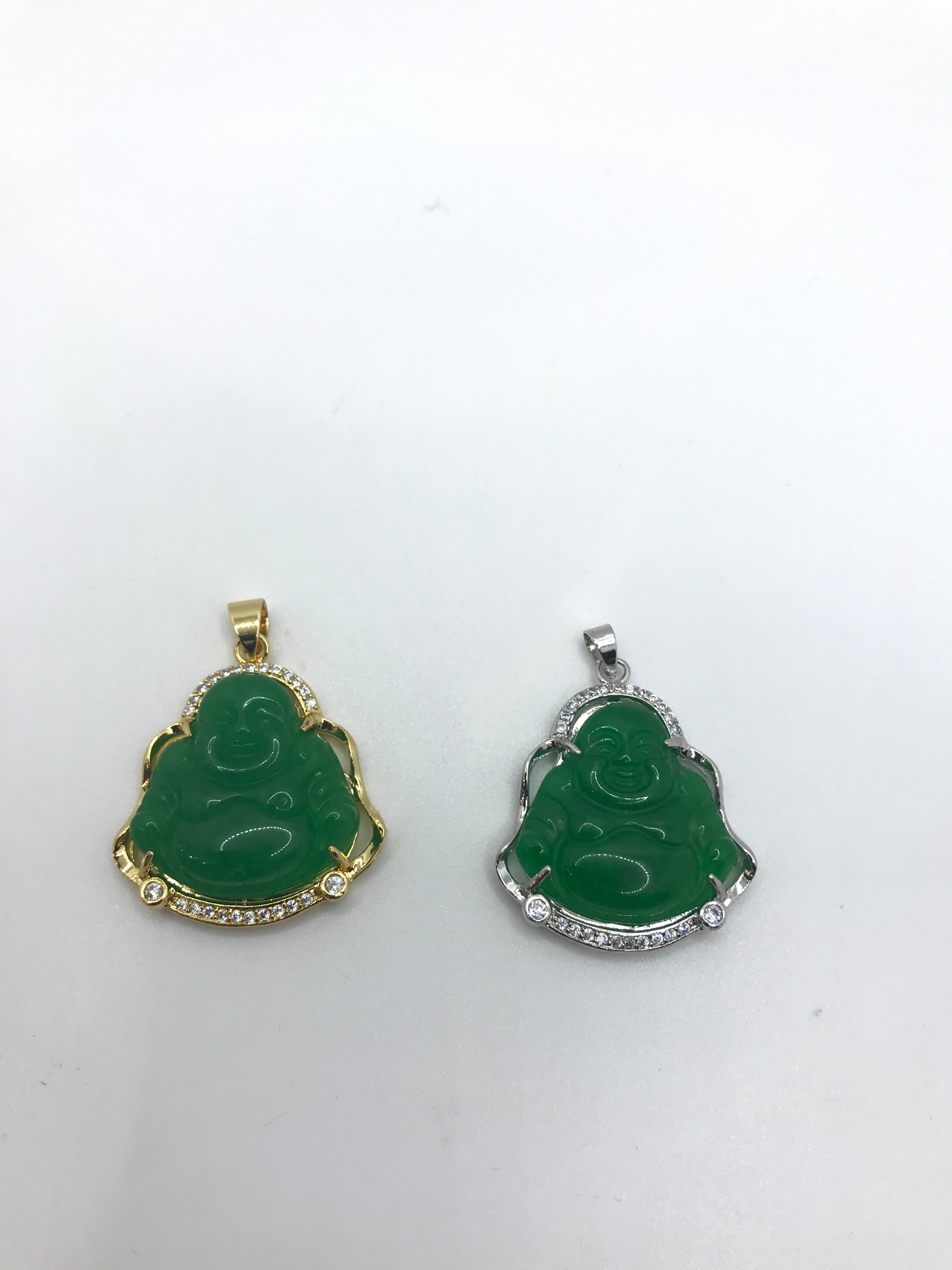 Authentic Jade Buddha Pendant Necklace for Men & Women - Natural Green Jade Meditation Jewelry for Spiritual Protection & Good Luck - Perfect for Yoga, Meditation & Gifts