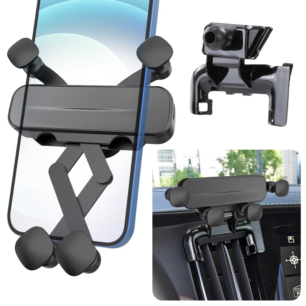 Volvo S90 Car Phone Holder Mount (2017-2025) - Universal Smartphone Bracket for Dashboard & Vent - Auto Accessories & Interior Decoration - Perfect for GPS Navigation & Hands-Free Driving