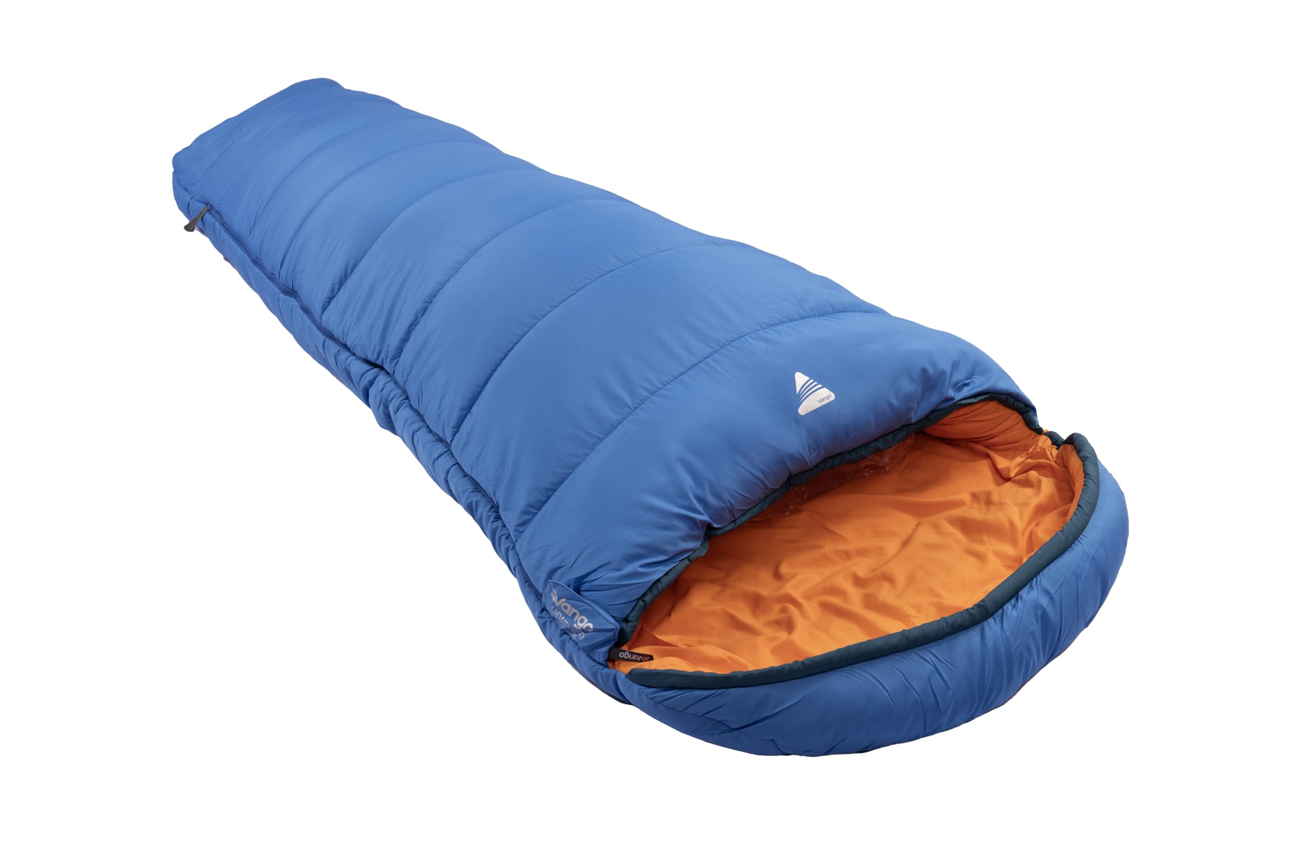 Vango Cadair 250 Mummy Sleeping Bag - Lightweight & Waterproof for Camping, Hiking & Backpacking - Atlantic Blue