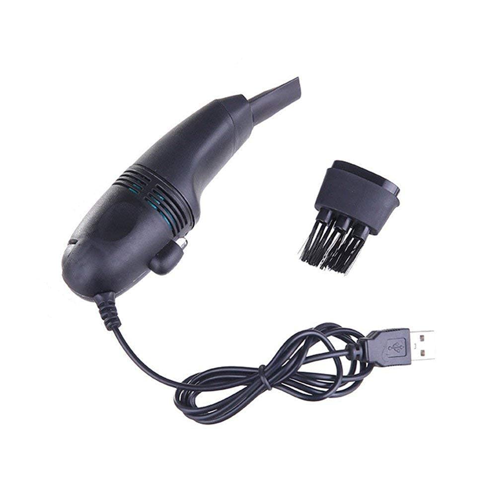 Mini USB Vacuum Cleaner - Portable Handheld Vacuum for Laptop, Keyboard, PC & Car - Compact Dust Cleaning Gadget for Home, Office & Small Spaces | Perfect for Desks, Electronics & Tight Corners