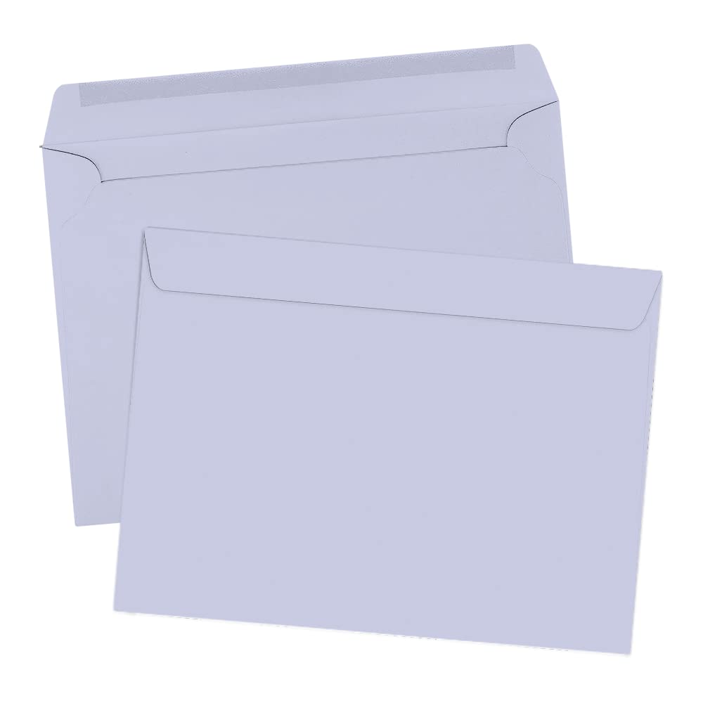 LUXPaper 9 x 12 Booklet Envelopes - Lilac Purple, 80lb. Text Weight, Pack of 250 | Perfect for Wedding Invitations, Business Mailers, Greeting Cards & Stationery