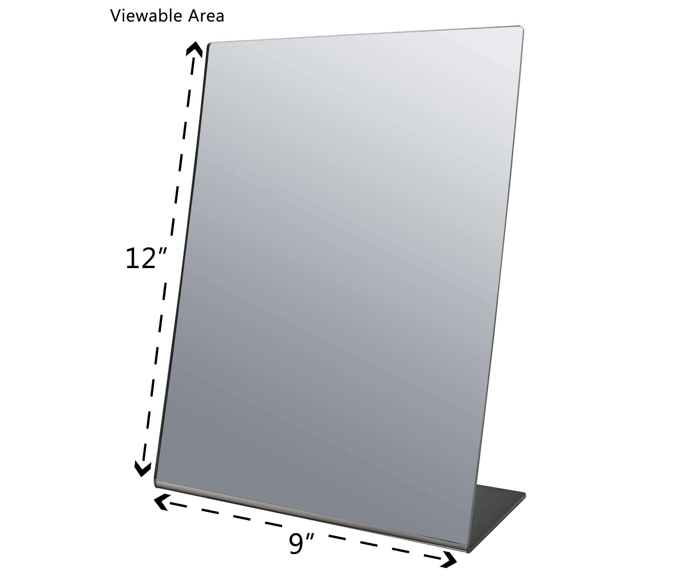2 Pack Acrylic Easel Mirror 9