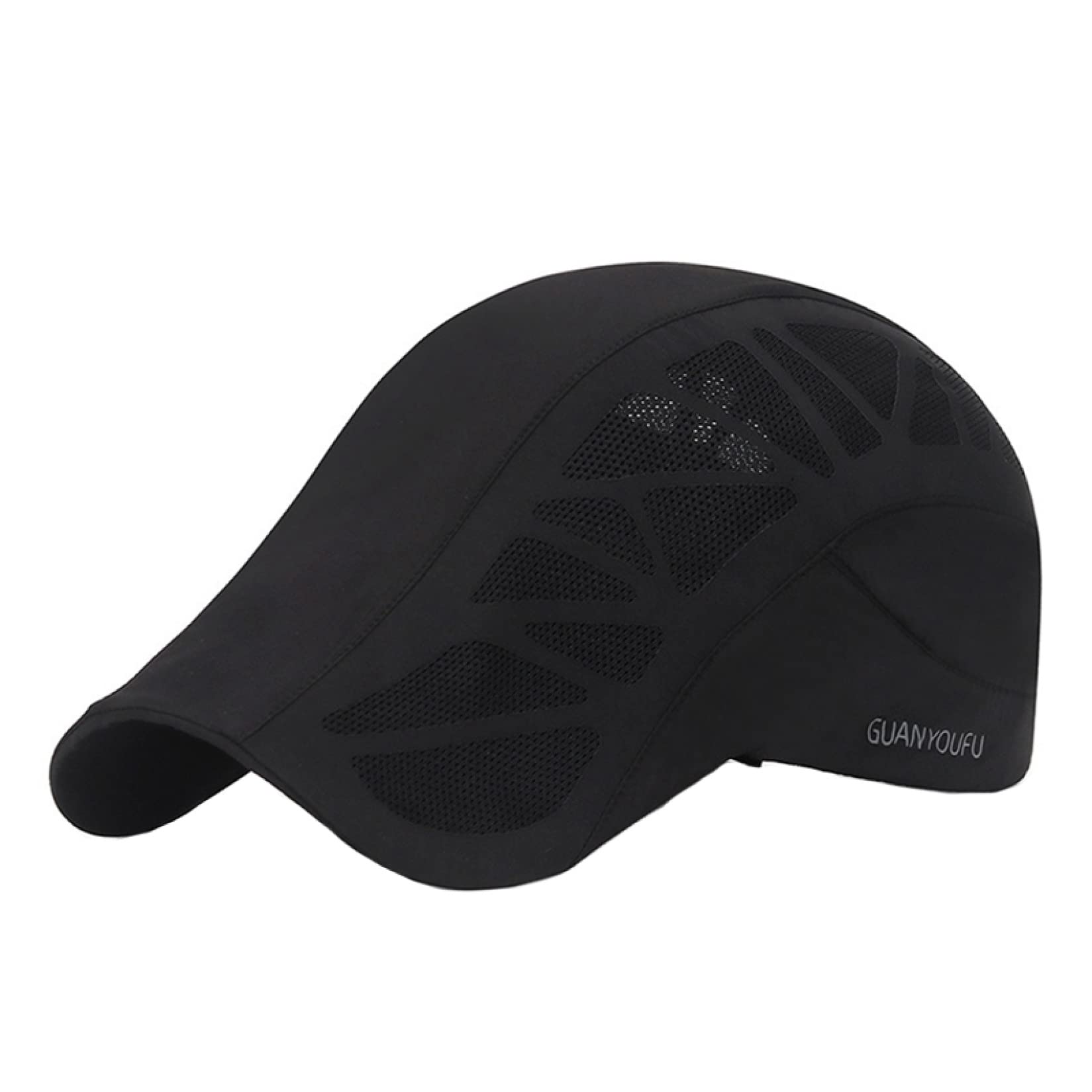 Men's Newsboy Cap - Classic Autumn Flat Hat with Breathable Mesh for Comfort - Perfect for Fishing, Chef, Golf & Casual Wear - Stylish Beret for Everyday Use