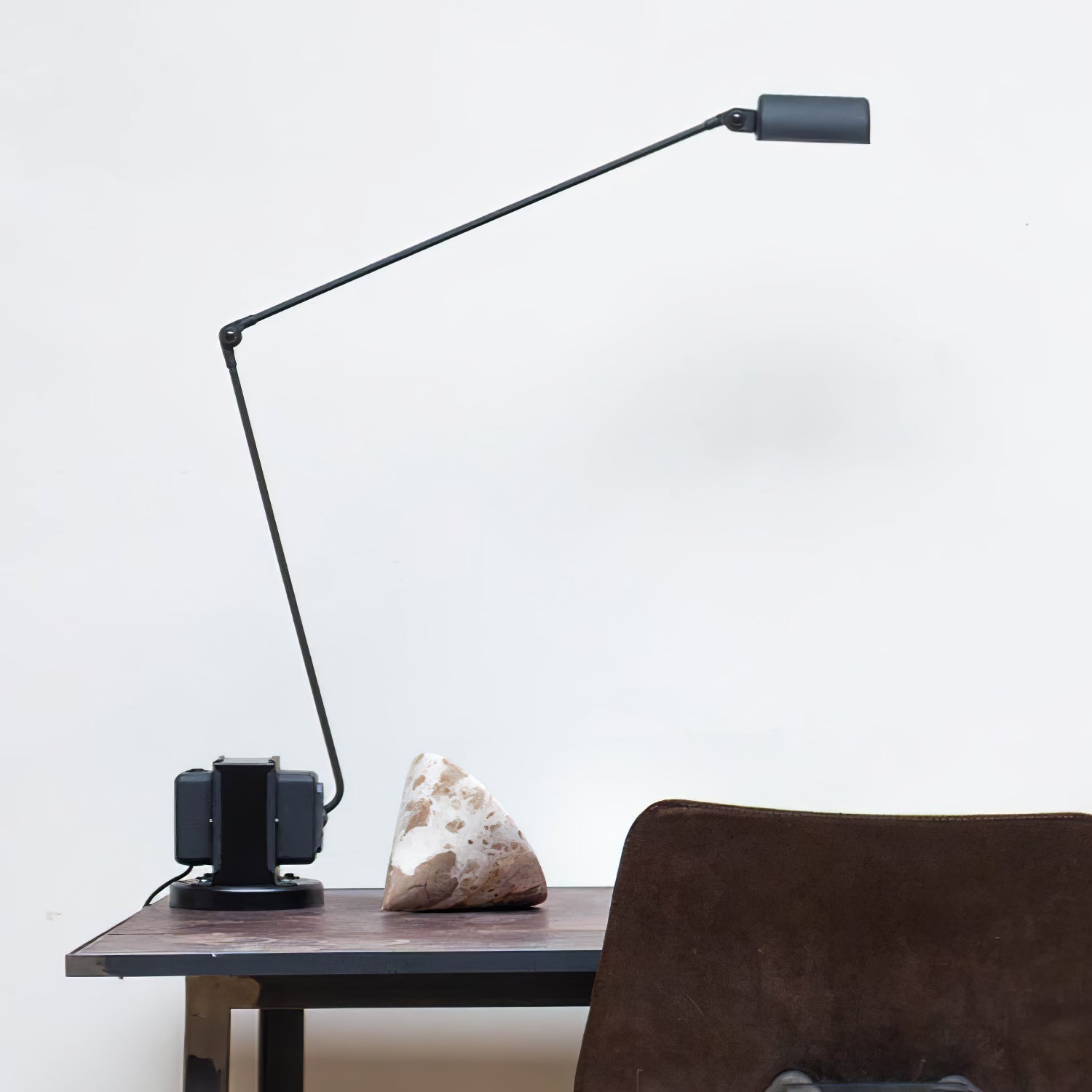 Dynamo Table Lamp - Modern LED Desk Light with Adjustable Brightness, Perfect for Home Office, Study, and Bedroom Reading