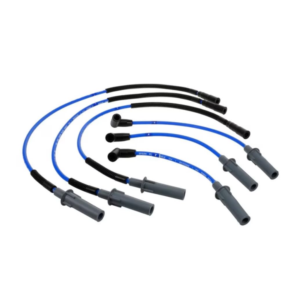 NGK Spark Plug Wire Set Compatible with Jeep Wrangler 2007-2011 Models (Part# 53141) - High Performance Ignition Wires for Off-Road & Daily Driving