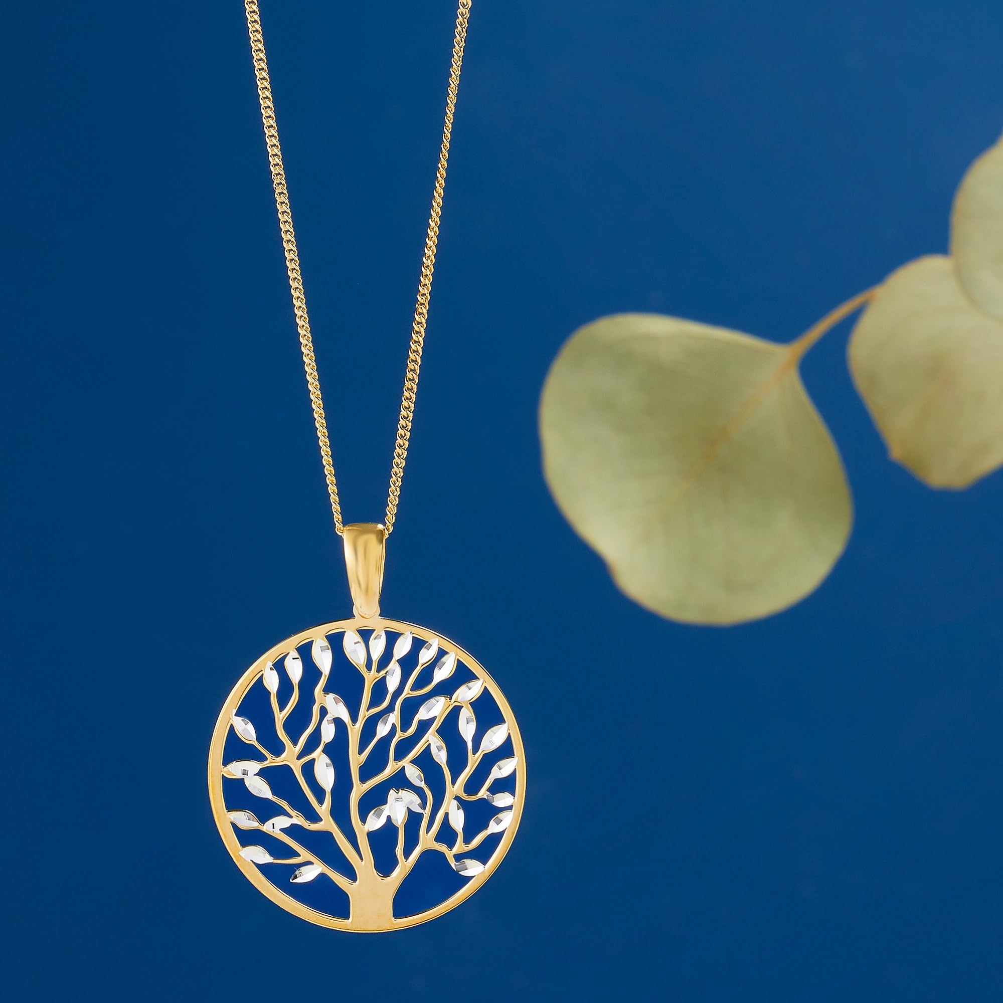 Italian Cut-Out Tree of Life Pendant Necklace - Sterling Silver 925 Religious Jewelry for Women, Gift for Mom, Birthday, Anniversary | Perfect for Everyday Wear, Special Occasions & Spiritual Gifts