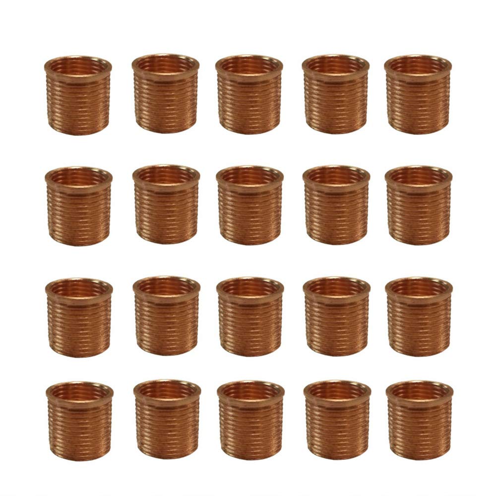 20pcs M14x1.25x16.8mm Spark Plug Thread Repair Insert Kit - Part# 44111 - for Automotive Engine Repair & Maintenance