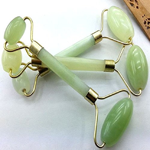 2020 Winter Deals - Natural Jade Roller for Face, Body, Head & Neck Massage - Beauty Device for Skin Care & Relaxation - Perfect for Home Spa, Self-Care & Anti-Aging Routine
