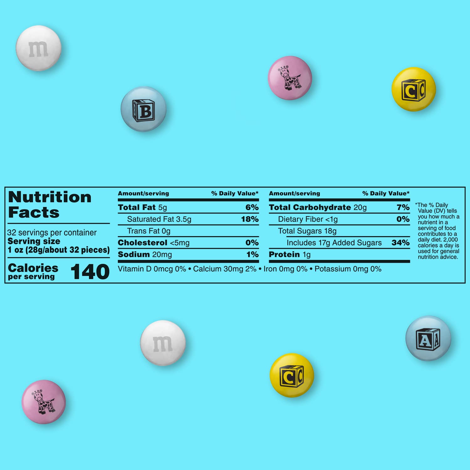 **M&M'S Milk Chocolate Candy Bulk 5lbs - Perfect for Baby Gender Reveal, Newborn Announcements, Baby Shower Favors & Sweet Gifts | Great for Parties, Celebrations & DIY Treats**