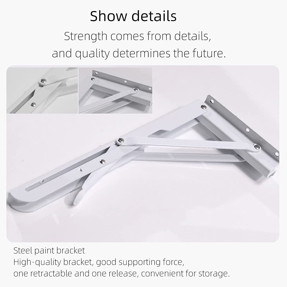 Foldable Computer Desk for Home Office & Kitchen - Space Saving, Durable & Wear-Resistant Multifunctional Workstation with Tray | Perfect for Small Spaces, Remote Work & Dining Areas