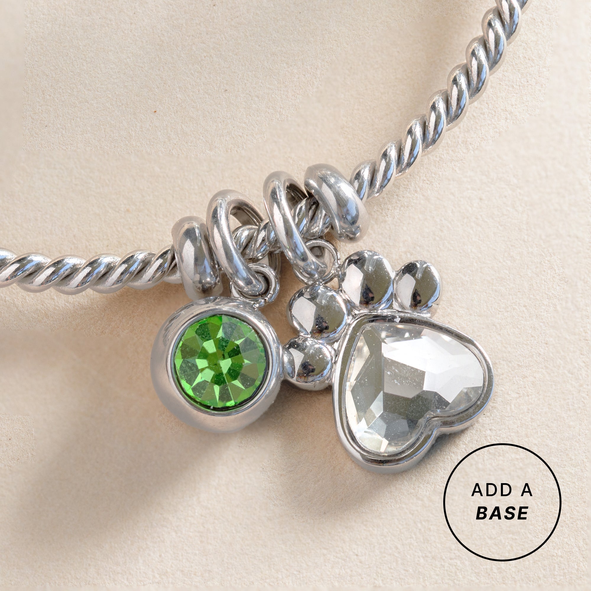 August Birthstone Peridot Interchangeable Charm Pendant - Sterling Silver Necklace for Women - Perfect Gift for August Birthdays & Special Occasions - Ideal for Layering, Everyday Wear & Jewelry Gifting