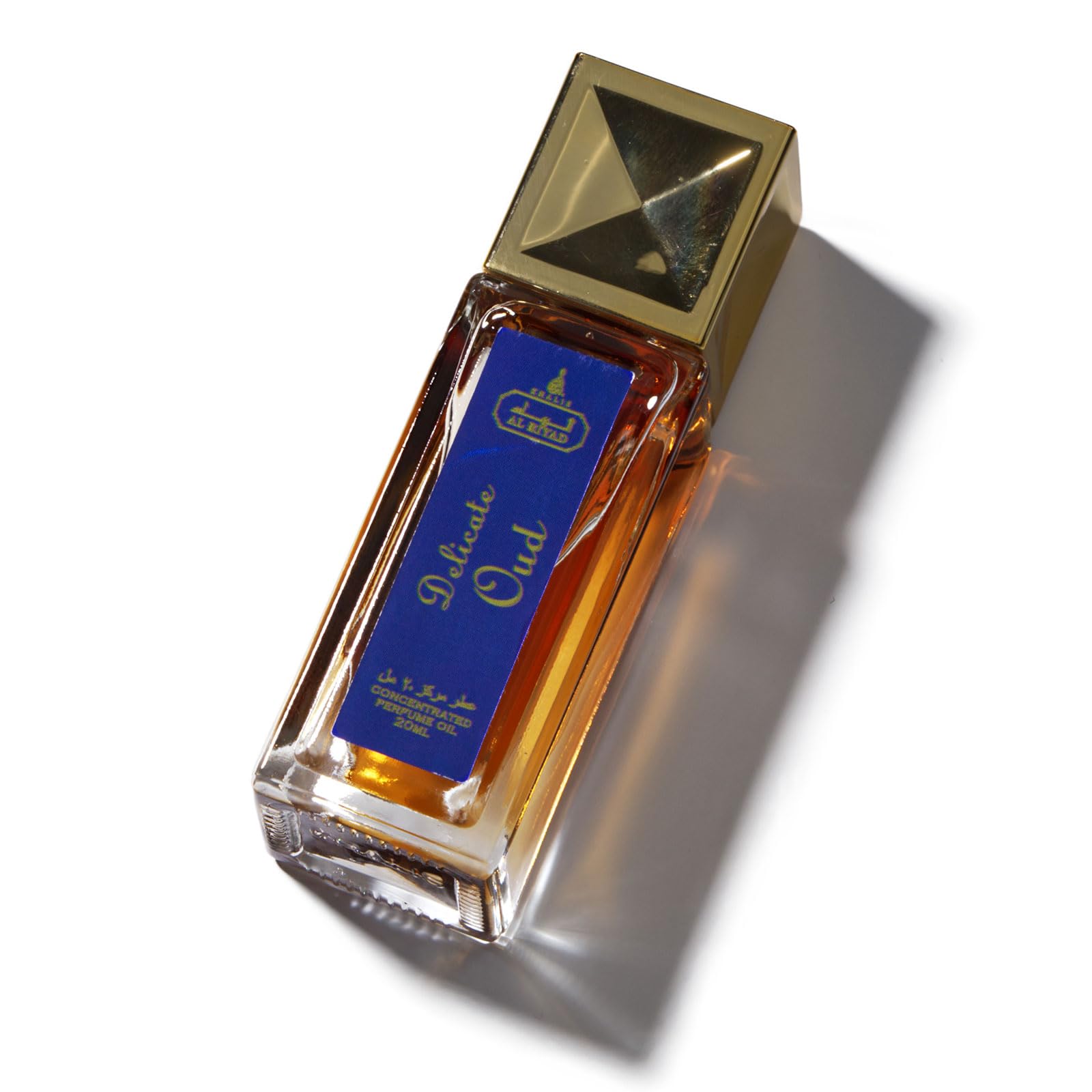 ALRIYAD DELICATE OUD 20ML Perfume Oil Roll-On - Unisex Oriental Woody Fragrance for Men & Women | Travel-Sized Luxury Scent for Daily Wear, Special Occasions & Gifts