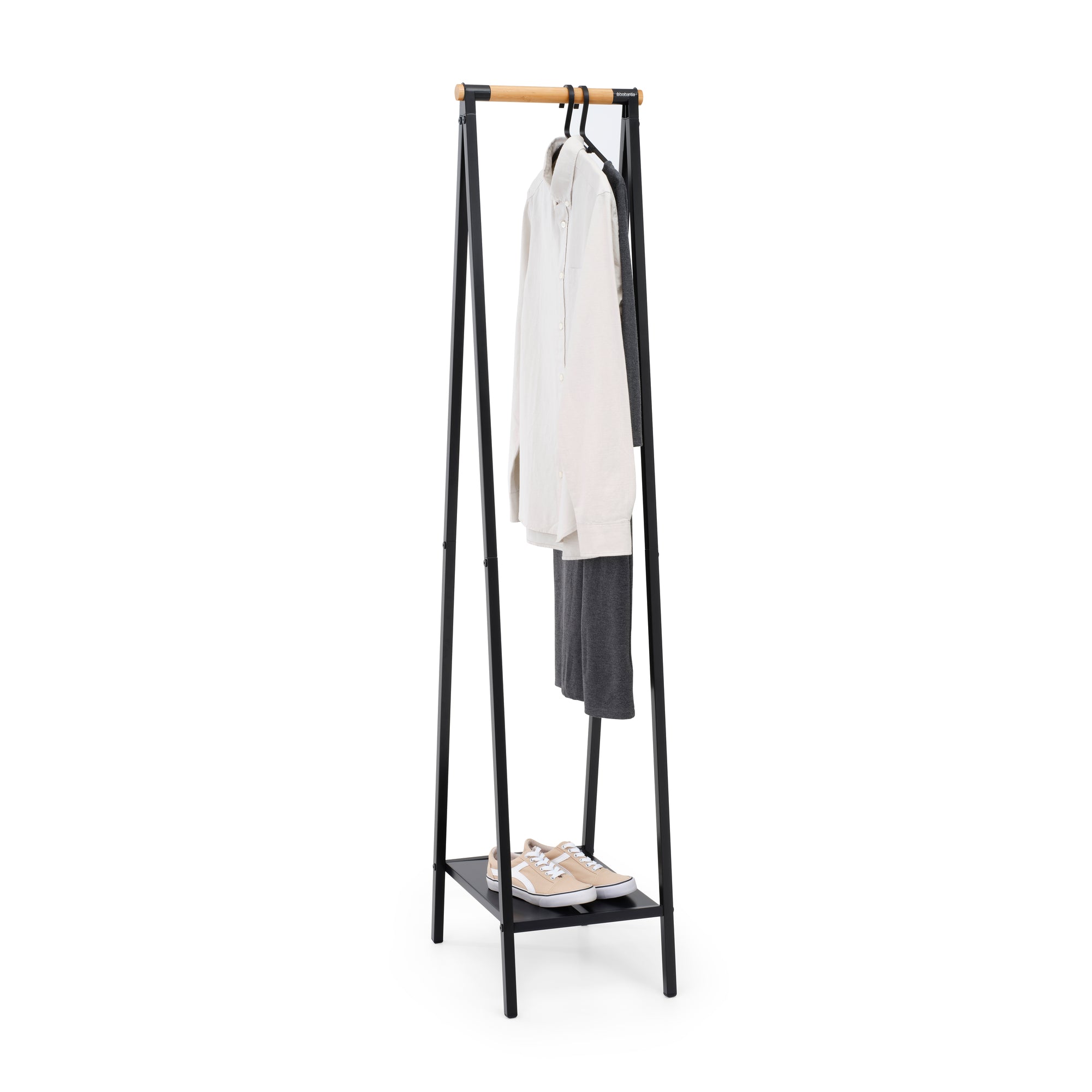 Compact Linn Clothes Rack - Space-Saving Garment Organizer for Bedroom, Closet & Laundry Room | Foldable & Sturdy Clothing Storage Solution