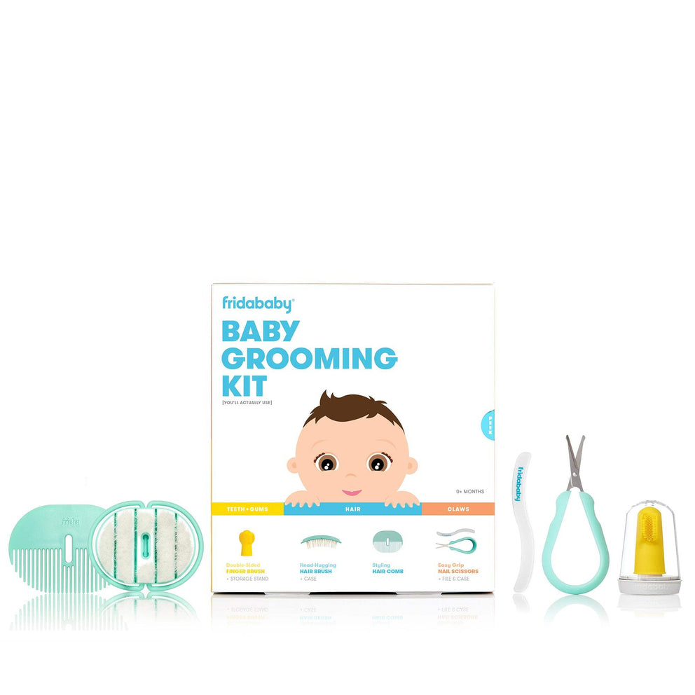 Baby Grooming Kit - Complete Infant Care Set with Comb, Brush, Nail Clippers & More | Perfect for Newborn Bath Time, Travel & Daily Hygiene Routine