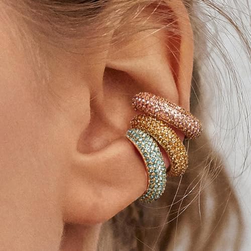 A3:chunky ear cuff-3pcs