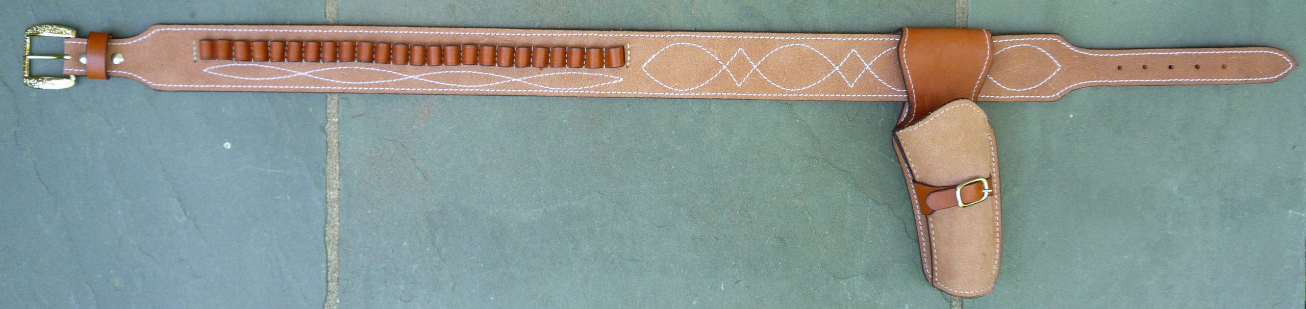 Clint Eastwood Holster Rig - Cowboy Western Gun Belt 36