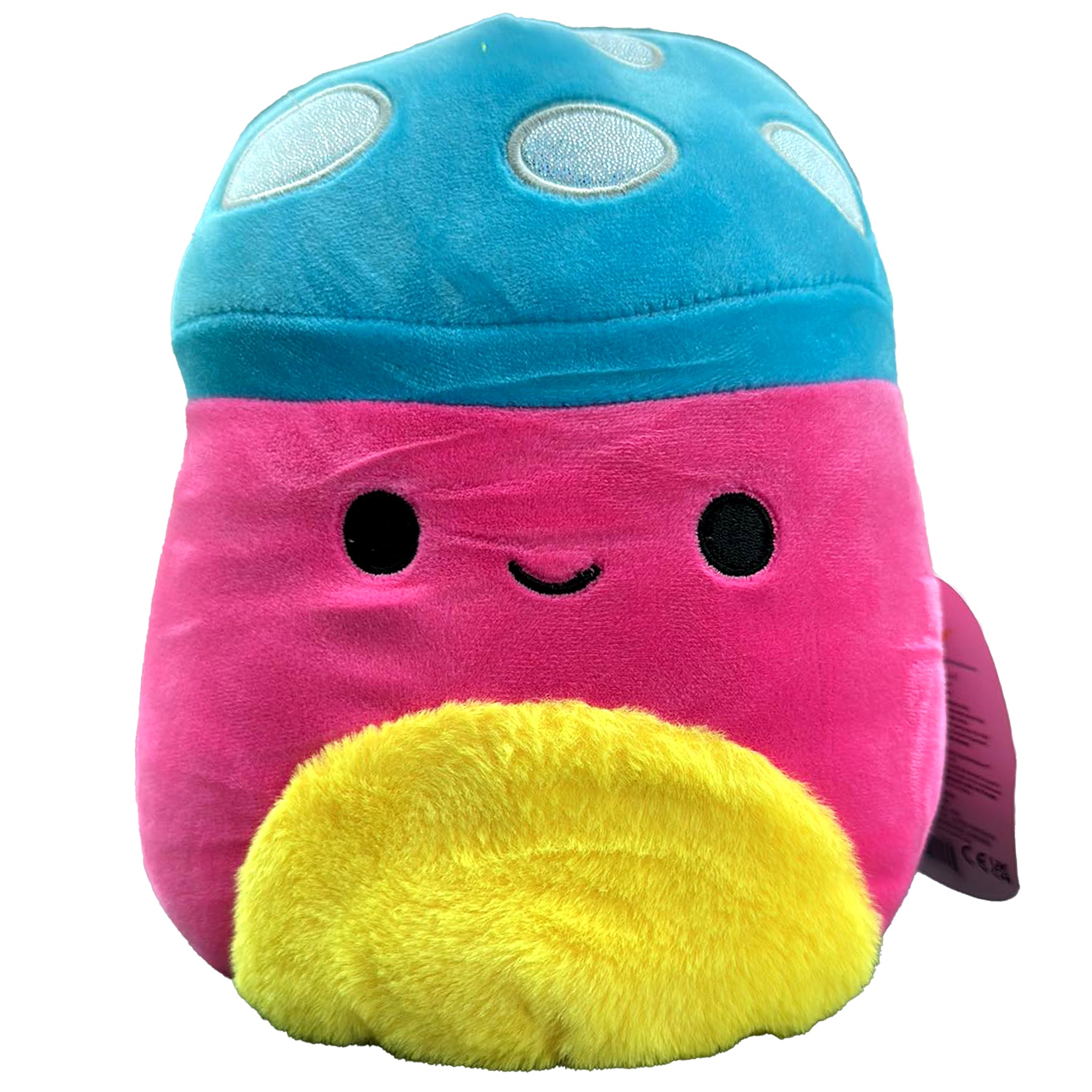 8-Pack Squishmallow Blacklight Squad Randall the Mushroom Plush Toys - Glow in The Dark Collectibles for Kids, Teens & Adults - Perfect for Bedroom Decor, Gifts & Stress Relief