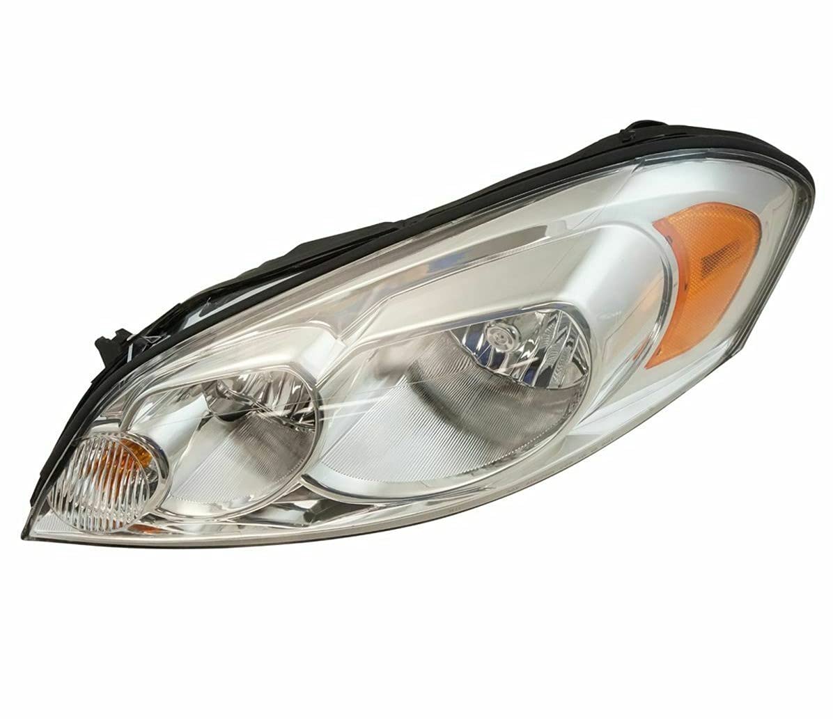 2006-2013 Chevy Impala Driver Side Headlight Assembly Replacement - Compatible with GM2502261 & 25958359 - Perfect for Night Driving & Auto Restoration Projects