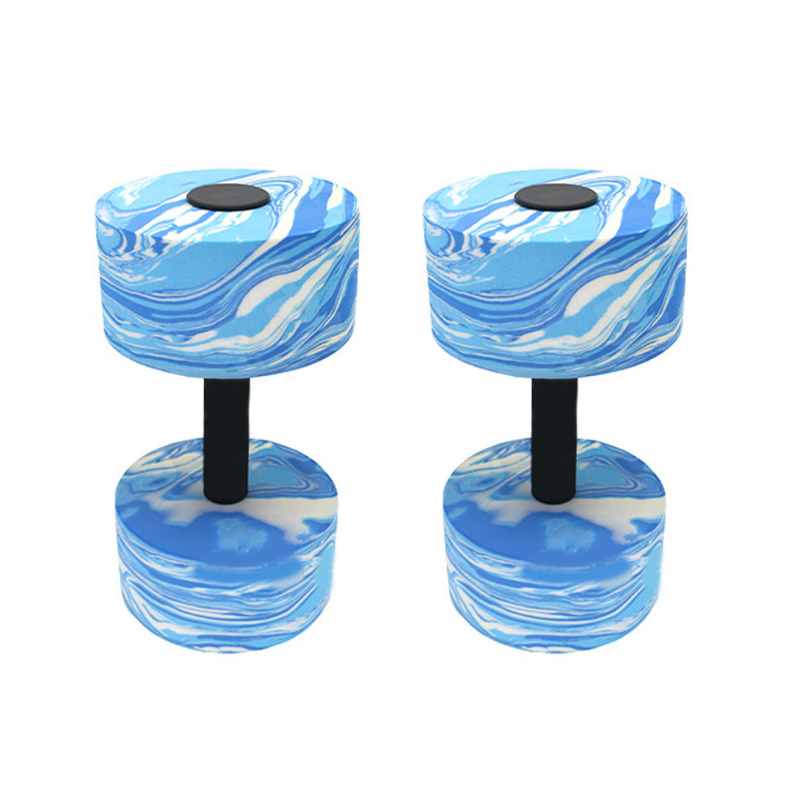 High-Density Foam Dumbbells for Water Fitness & Aqua Workouts - Perfect for Pool Exercises, Hydrotherapy, and Low-Impact Training
