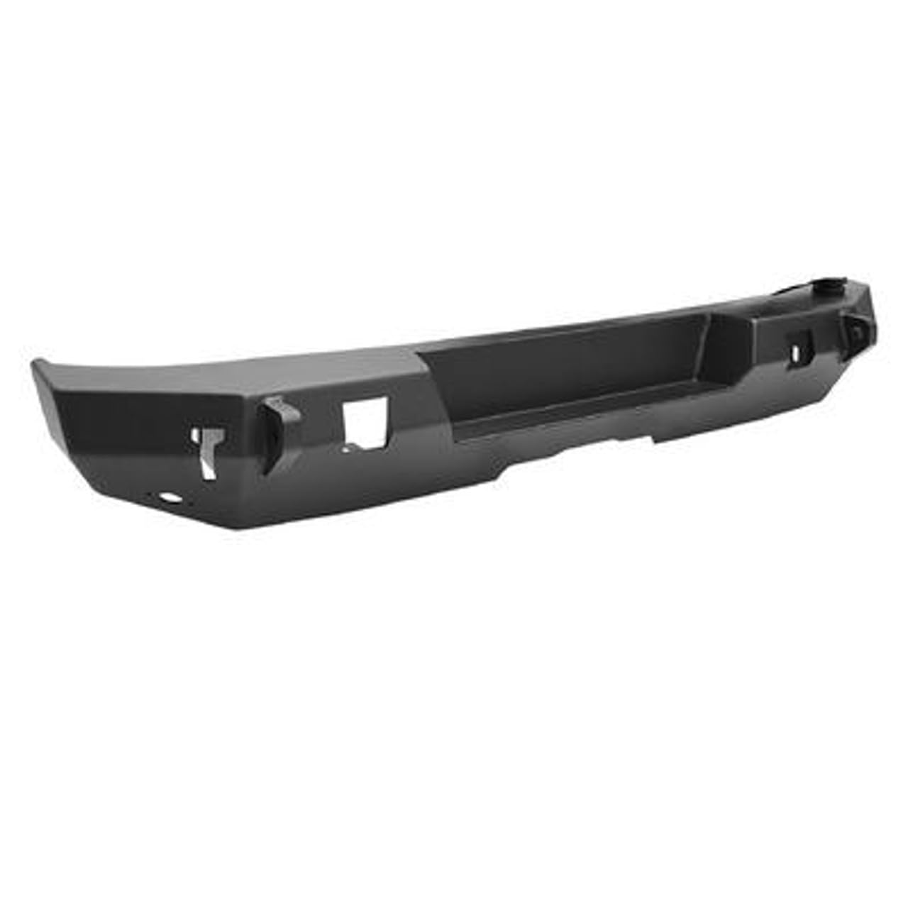 Westin Automotive 59-82035A Rear Replacement Bumper for Jeep Wrangler (2007-2018 JK & 2018-2023 JL) - Heavy Duty Steel Off-Road Bumper with Tow Hooks & D-Ring Mounts - Perfect for Trail Riding, Rock Crawling & Off-Road Adventures