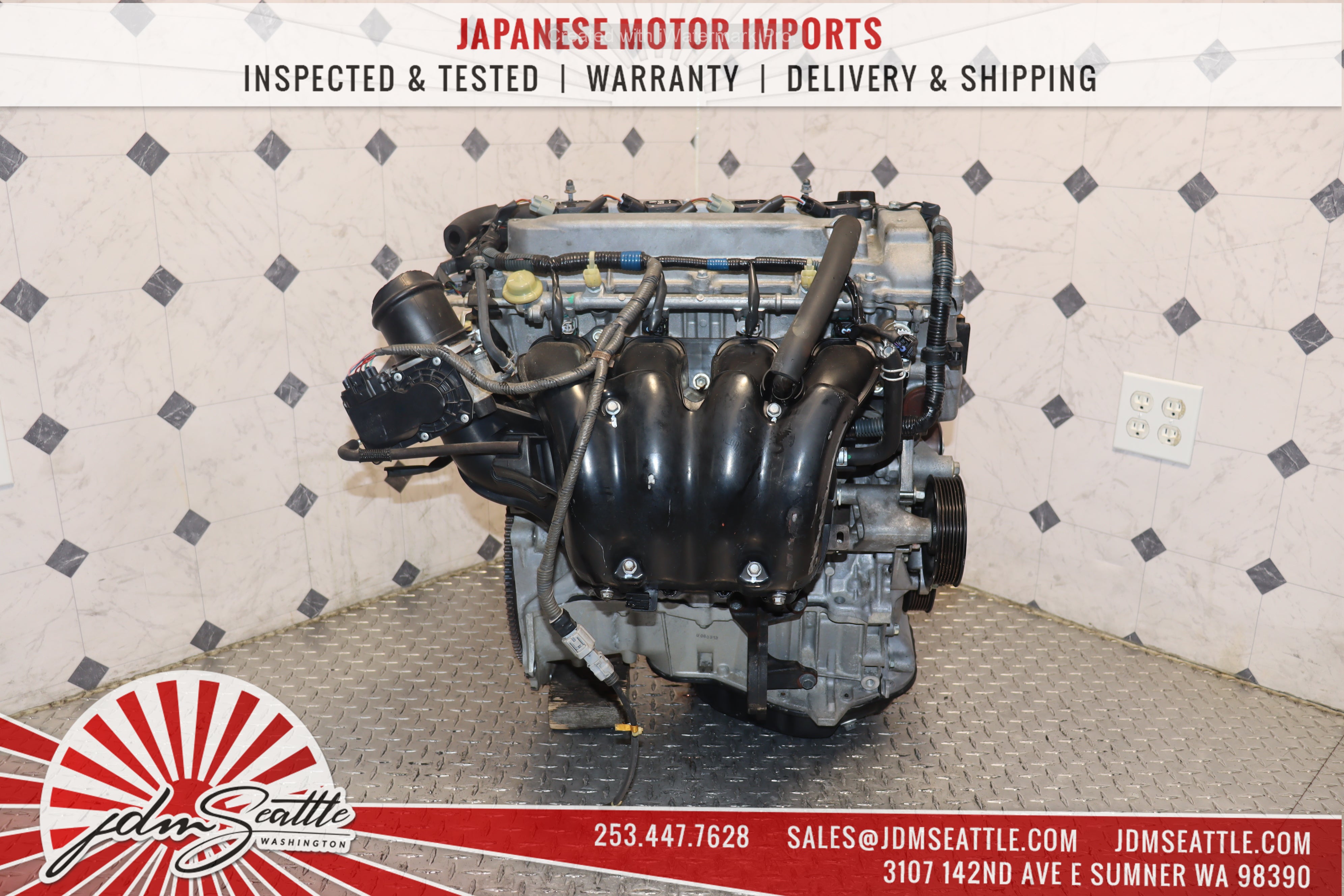 2006-2008 Toyota RAV4 2.4L 2AZ-FE DOHC Engine Replacement - Compatible with JDM Models - Perfect for Performance Upgrades & Engine Rebuilds