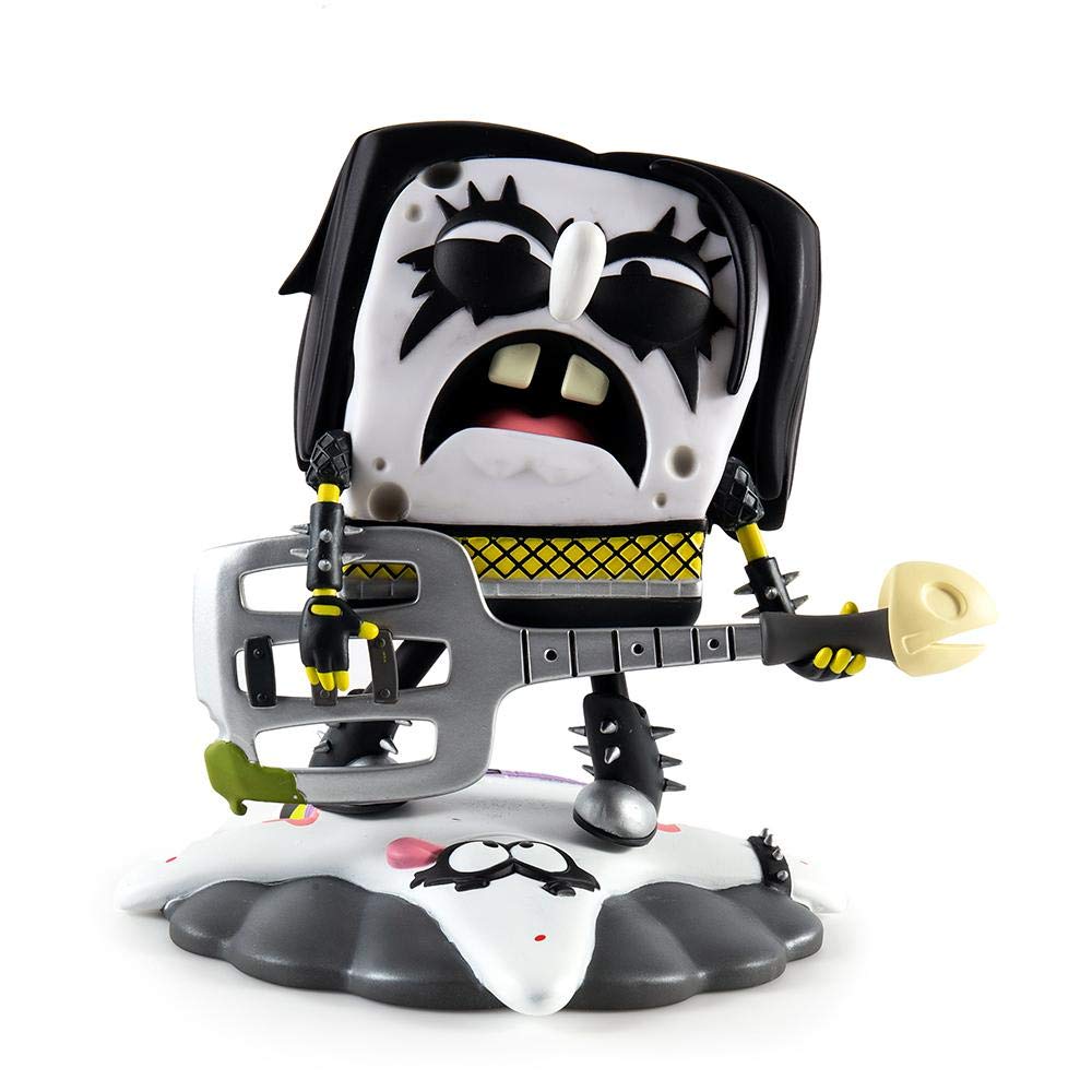 Spongebob Squarepants Rock Pants Medium Art Figure by Kidrobot - Collectible Vinyl Statue for Home Decor, Office Display & Pop Culture Fans