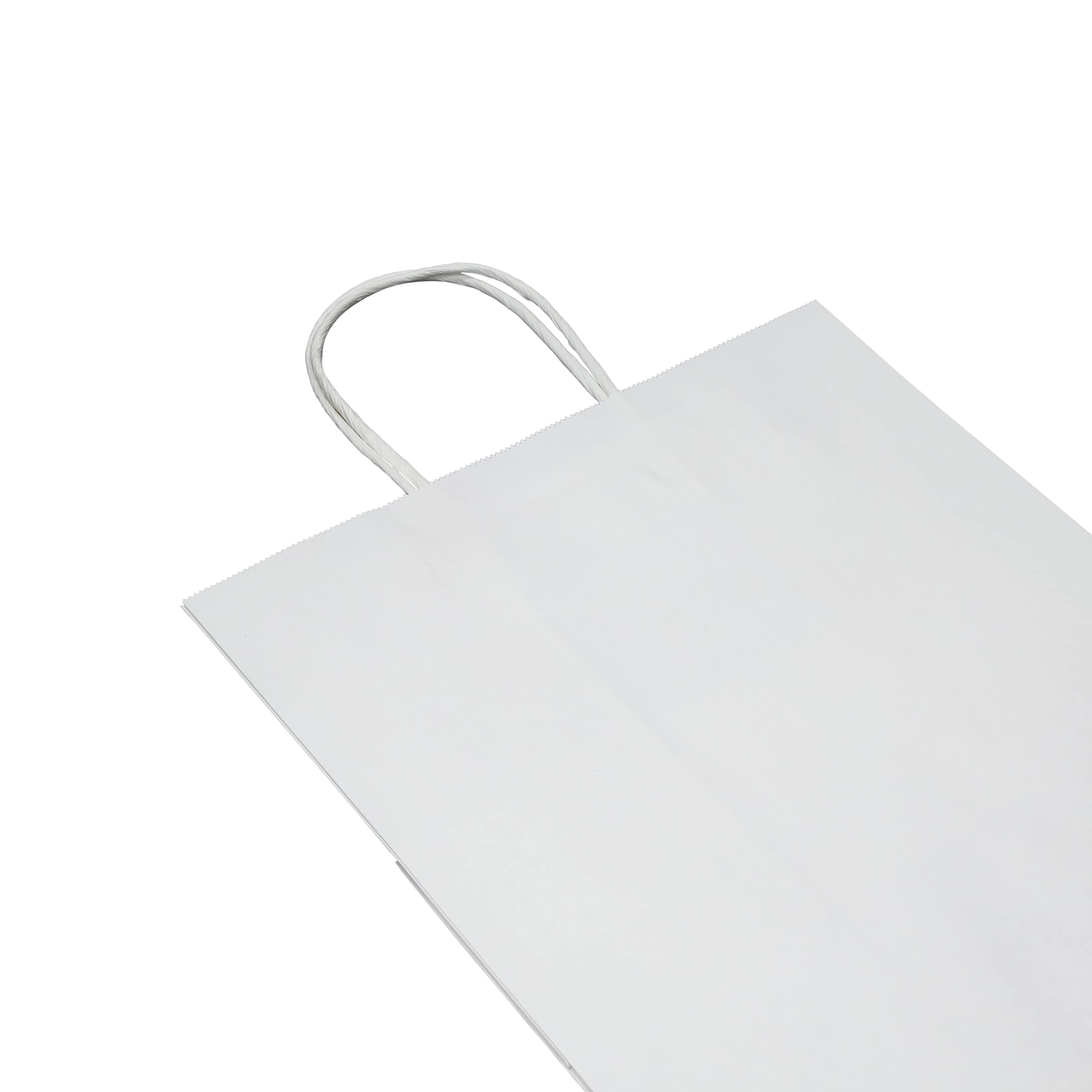 Eco-Friendly White Kraft Paper Tote Bags 10